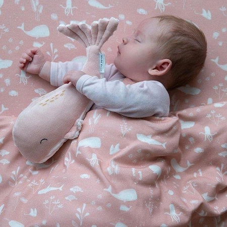 Little Dutch Przytulanka Wieloryb 25cm Ocean Róż LD4851