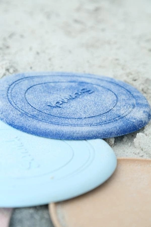 Silikonowy dysk Scrunch - Błękitny