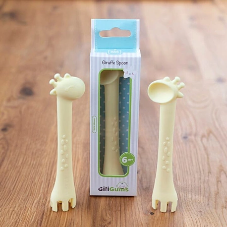 GILIGUMS DUMEL GRYZAK SILIKONOWY ŁYŻECZKA ŻYRAFA