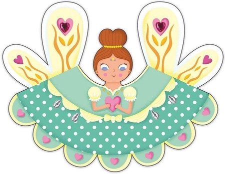 Zestaw kreatywny Girlandy z wróżkami 6+, Janod