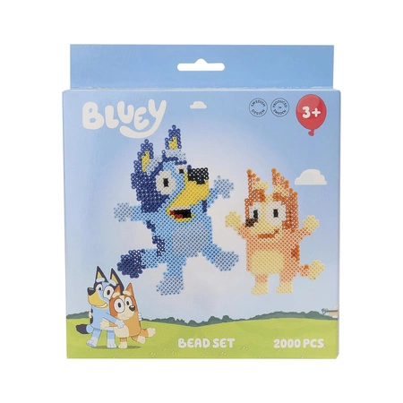 Prasowanka zestaw koralików do prasowania kreatywna zabawka dzieci Bluey