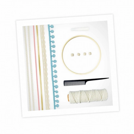 Zrób to sam - MAKRAMOWY ŁAPACZ SNÓW BE401