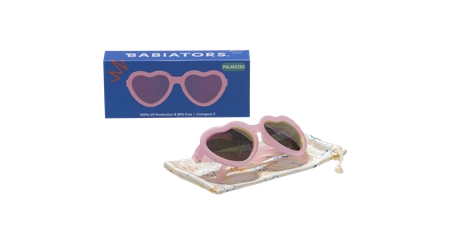 Okulary Babiators Heart FROSTED PINK - 3-5 Lat