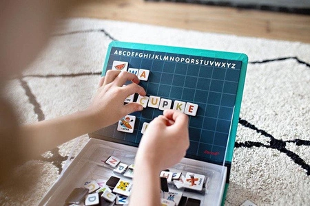 Magnetyczna układanka Alfabet Magnetibook, Janod