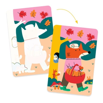 Wodne kolorowanki 4 PORY ROKU DJ09076