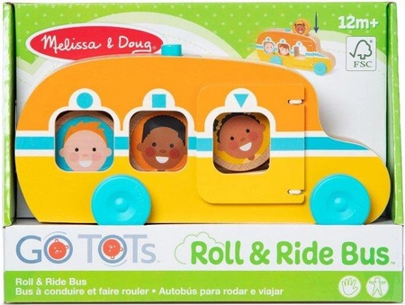 Drewniany autobus GO Tots 30738-MD Melissa & Doug