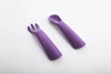 eKoala Sztućce 2szt. Purple BIOplastik