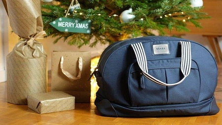 Beaba Torba dla mamy Amsterdam II z możliwością powiększenia do rozmiaru XXL blue marine