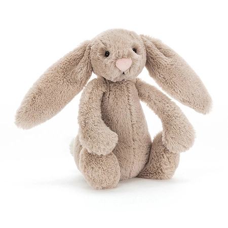 JellyCat Bashful Królik beżowy 18 cm