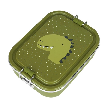 Mały stalowy lunch box - Dinozaur