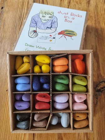 Kredki Crayon Rocks w pudełku 64 sztuki - 16 kolorów