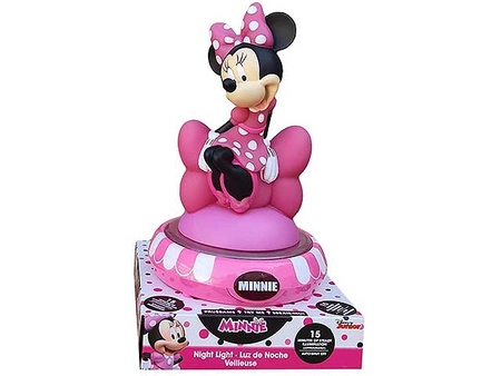 Lampka 3D nocna Minnie 25cm WD21657