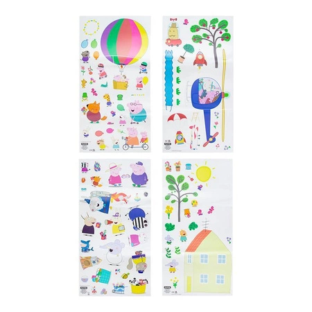 naklejki dekoracyjne ścienne Świnka Peppa