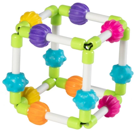 Fat Brain Toys: kostka sensoryczna dla niemowląt Quubi