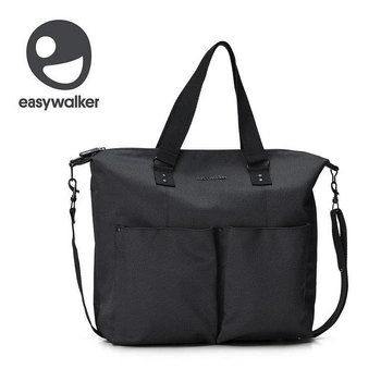 Easywalker Torba do wózka z przewijakiem i organizerem Jet Black uniwersalna
