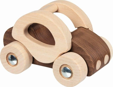 Drewniane autko do rączki Natural 55867-Goki Nature, pojazdy dla dzieci