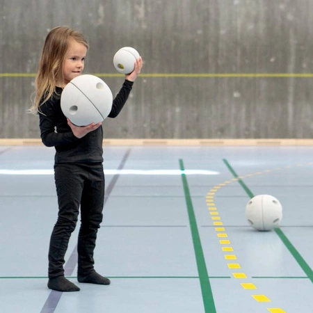 MODU - Half Ball Kit - piankowe półkule rozwijające motorykę dużą, żółte