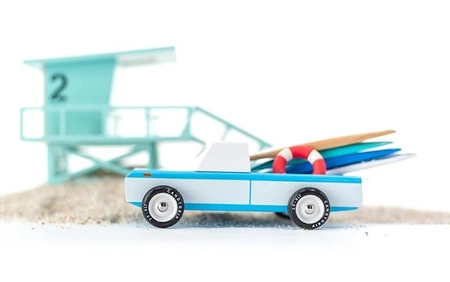 Candylab Samochód Drewniany Longhorn Blue