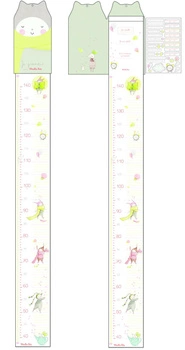 Miarka wzrostu LES PETITS DODOS 15x138 cm 663130