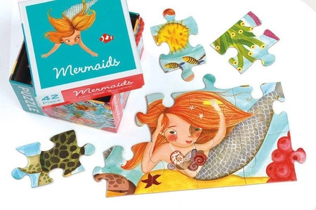 Mudpuppy Puzzle Syreny 42 elementy 3+