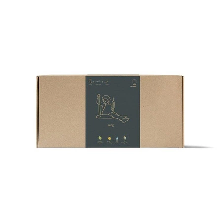 Huśtawka, khaki sznurek, Babai