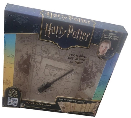 Zestaw: Mapa Huncwotów i różdżka Harry Potter