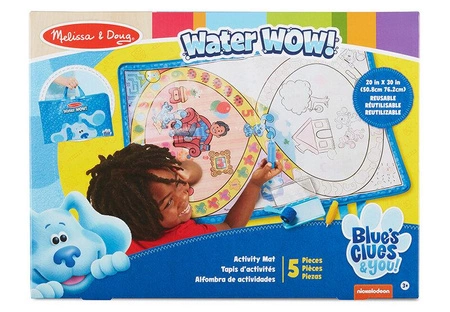 Kolorowanka wodna wielokrotnego użytku Blue's Clues & You! Water Wow! Mata do zabawy 33021 Melissa and Doug
