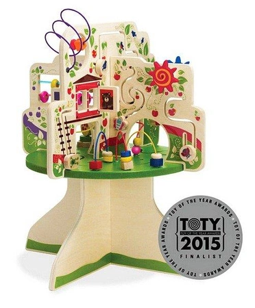 Zabawka edukacyjna, Przygoda na szczycie drzewa, 212280-Manhattan Toy, zabawki drewniane