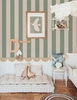 Tapeta Portofino Stripes Green
