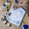 Kreatywny zestaw z pieczątkami Psi Patrol Wooden Stamps Activity Set Melissa and Doug 33264