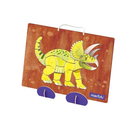 mierEdu Zabawa magnetyczna - Triceratops ME0545