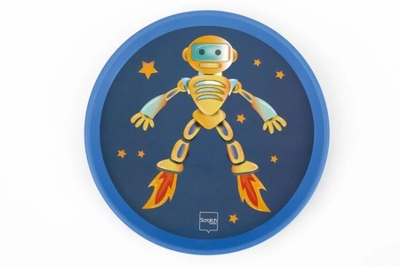 Scratch, Gra zręcznościowa Paletki rzucaj i łap - Robot