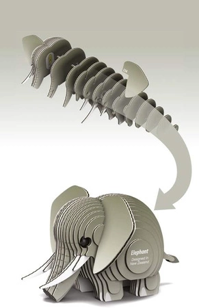 Eugy Układanka Eko 3D Słoń