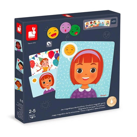 Magnetyczna układanka Emocje, Janod