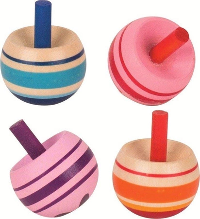 Zabawka drewniana Bączek w paski Goki