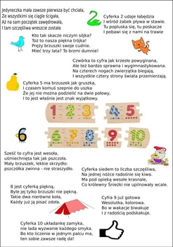 Układanka cyferki 1-10