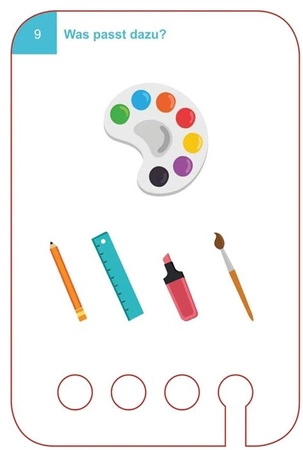 WiemTo Karty dla Dzieci 3+ Co Pasuje do Obrazka