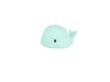 Lampka Nocna LED wieloryb Moby Mini Zielona FLOW AMSTERDAM