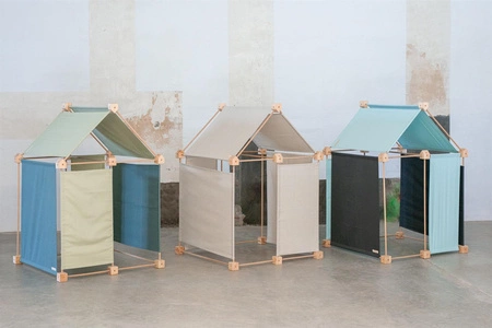 Drewniane klocki konstrukcyjne Maxi Trigonos Kernel Hejmo - 44 el.