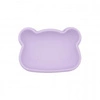 Zamykany silikonowy pojemnik Miś We Might Be Tiny - Lilac