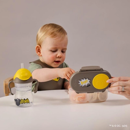 Batman by b.box Bidon ze słomką 240 ml, batman