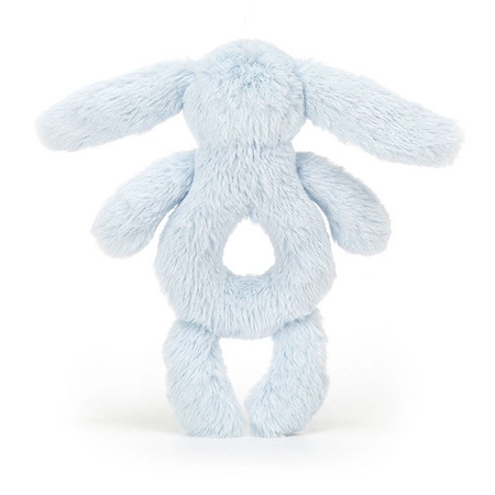 JellyCat - Króliczek Grzechotka Niebieski 18 cm
