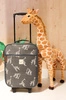 Walizka dziecięca KIDZROOM Giraffe blue