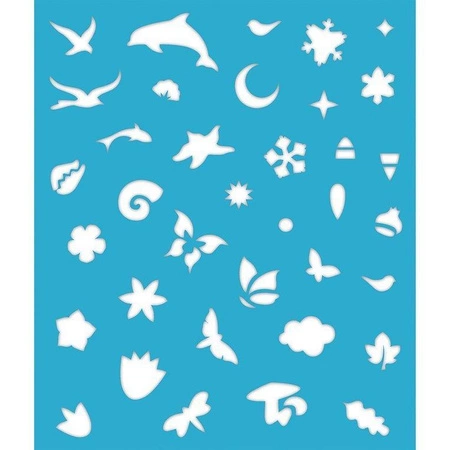 Zestaw kreatywny Perłowe plakatówki 4 pory roku 7+, Janod