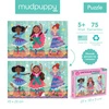 Mudpuppy Puzzle soczewkowe z ruchomym obrazkiem Baletnice 75 elementów 5+