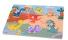 Drewniane puzzle z uchwytami DINO Joueco