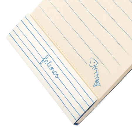 Notes - Felines - Koty - Purrrfect Place - Bold Blue