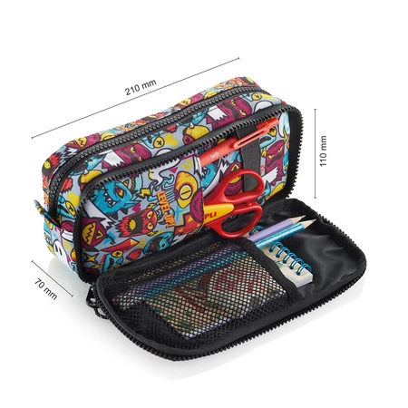 Piórnik z organizerem Miquelrius - Level up!