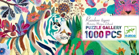 Puzzle tektur. RAINBOW TIGERS 1000 elem.DJ07647