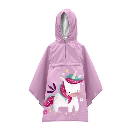 Poncho przeciwdeszczowe Jednorożec (3–5 lat) SASSI